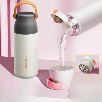 Bouteille Isotherme 500ml en Acier Inoxydable 316 – Portable, Étanche & Élégante